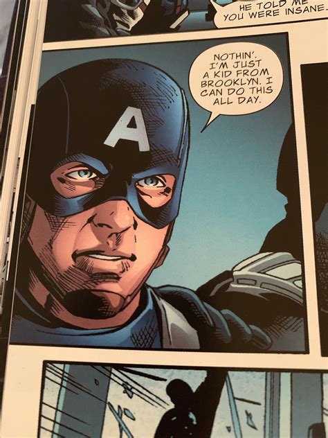 Steve Rogers “im Just A Kid From Brooklyn” Funny Marvel Memes