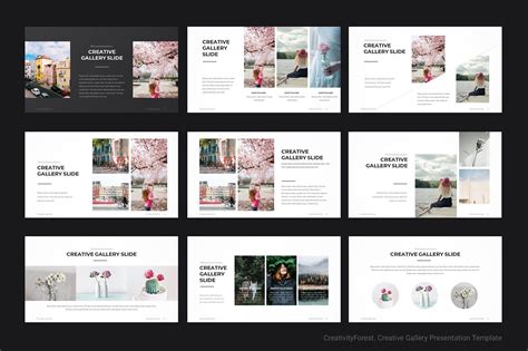Creative Gallery Powerpoint Template Creative Gallery Powerpoint