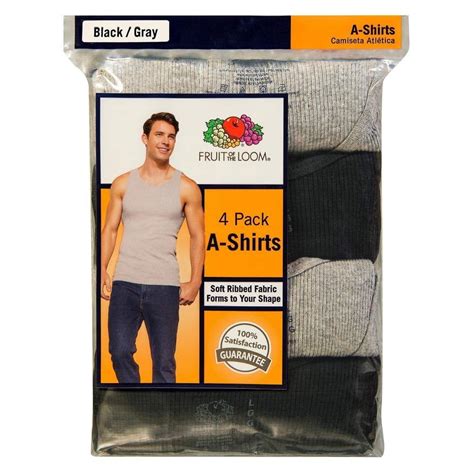 Fruit Of The Loom Men S Cotton A Shirts Tank Tops Undershirts
