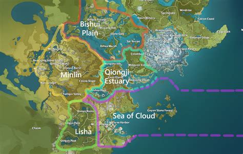 Guide Region Borders Of Liyue Genshin Impact Hoyolab