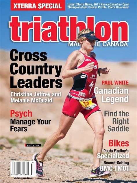 Cover Photo Triathlon Magazine Canada Melrad Coaching