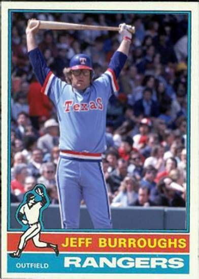 Every inch on the jerseys and pants can be. Jeff Burroughs Texas Rangers | Texas rangers baseball ...
