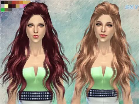 The Sims Resource Hairstyle 265 By Skysims Sims 4 Hairs