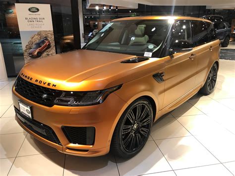 Satin Finish Madagascar Orange 2020 Rrs Autobiography Rangerover