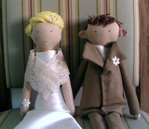 Vintage Rag Doll Couple Bride And Groom Wedding T Idea