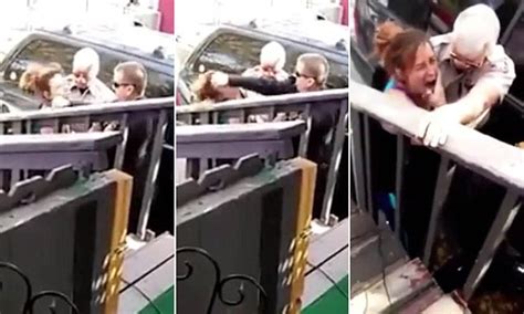 Police Officer Is Placed On Leave After He Was Caught Punching A Woman