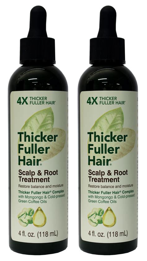 Buy Thicker Fuller Hair Scalp And Root Treatment 4 Fl Oz 2 Pack