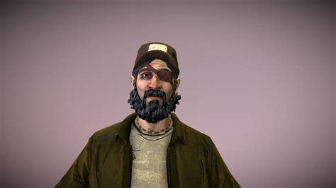 Kenny The Walking Dead A New Frontier 3d Model By Itsmoegamer