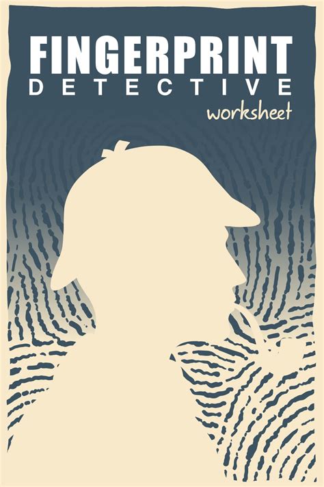 14 Fingerprint Detective Worksheet Free Pdf At