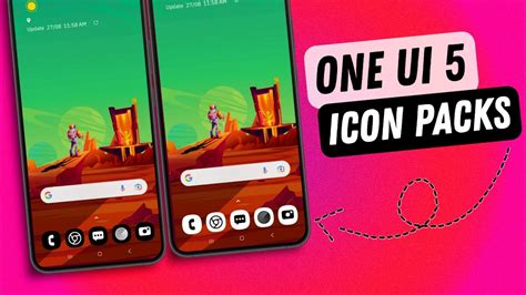 Samsung One Ui 5 Icon Packs For Any Android Devices Youtube