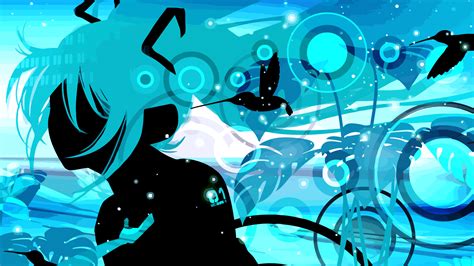 Download Hatsune Miku Anime Vocaloid Hd Wallpaper