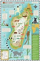 Madagascar map by Nate Padavick for Scholastic in 2020 | Map of ...