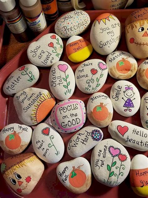 Diy Painted Rock Ideas For Your Home Decoration Painted Rocks Diy Painted Rocks Rock