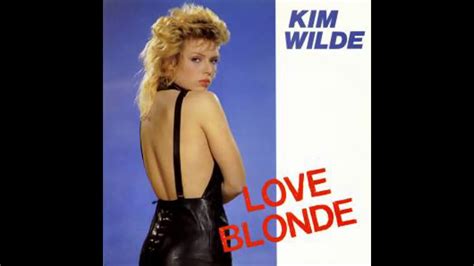 Kim Wilde Love Blonde 1983 Youtube