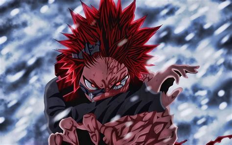 Download Wallpapers Eijiro Kirishima My Hero Academia