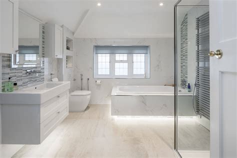 They might be a little more creative than the ones typically displayed in. COOL AND CLASSIC ENSUITE IN SURBITON | Bathroom Eleven