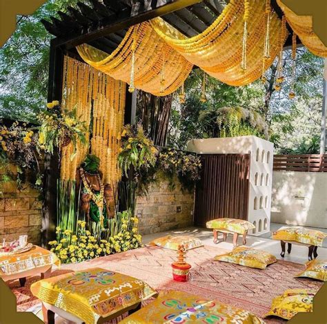 Genda Phool Mandap Decor Shaadiwish