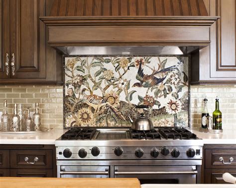 With its variety of different colors, patterns, and sizes, a marble backsplash can be suitable for every style. Lantern Tile Backsplash | Houzz