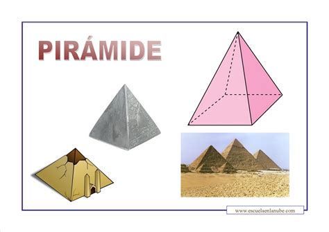 Formas Geometricas Piramide Escuela En La Nube Recursos Para