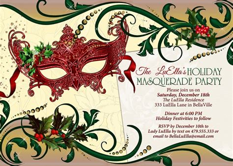 Masquerade Invitation 19 Examples Word Pages Photoshop Tips
