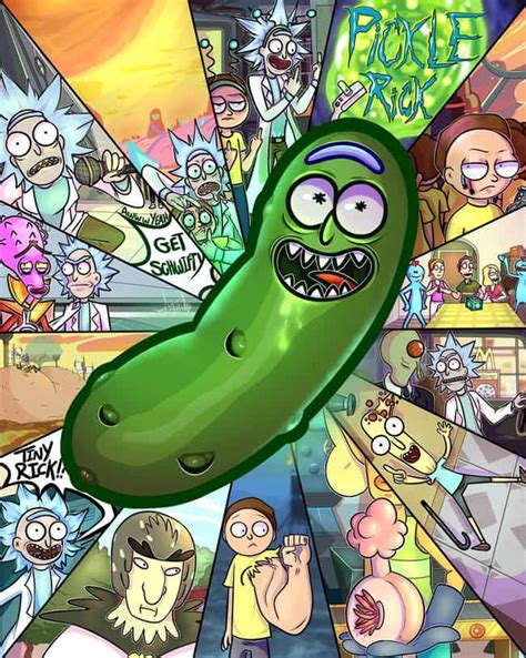 19 Incredible Pickle Rick Fan Art Creations That Belong In Museums