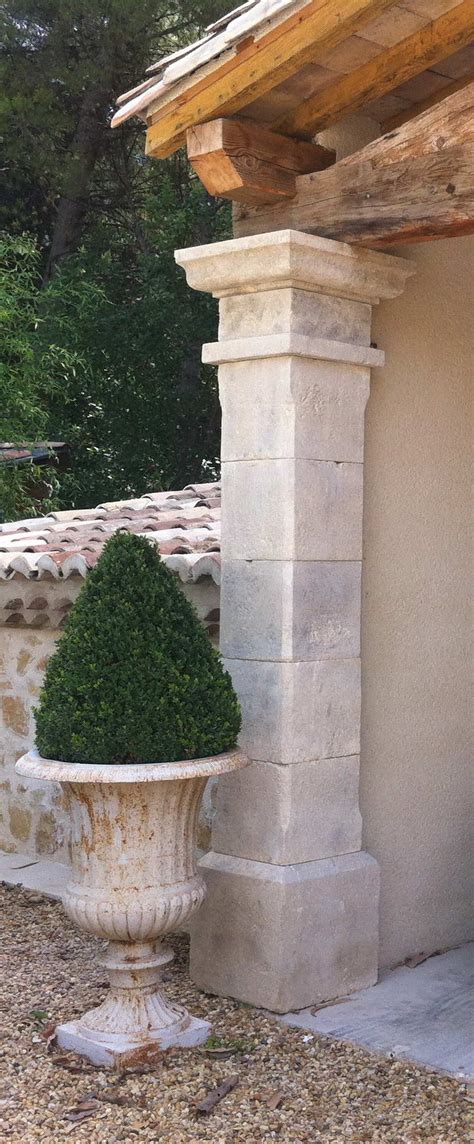 French Limestone Columns And Gates French Limestone Garden Urns