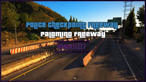 Police Checkpoint Freeway Palomino Freeway Fivem Sp Menyoo Ymap