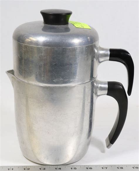 Vintage Wearever Aluminum Drip Coffee Pot