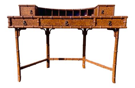 Vintage Demilune Desk in the Manner of Maitland Smith in 2020 | Demilune, Maitland smith ...