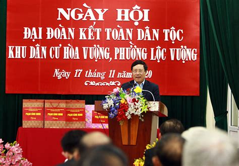 Không để lọt những người chạy chức quyền vào quốc hội. .: VGP News :. | Phó Thủ tướng Phạm Bình Minh dự Ngày hội ...