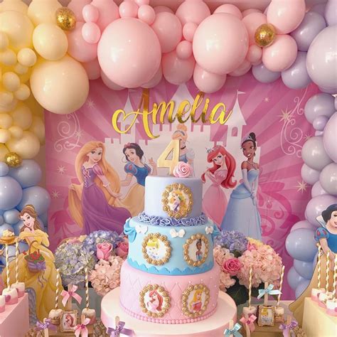 Ideas Para Decorar Un Hermoso Cumpleaños De Princesas Princess Birthday