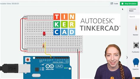 Fading Led With Arduino In Tinkercad Youtube