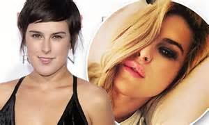 rumer willis posts sultry selfie where she looks nothing like her former self daily mail online