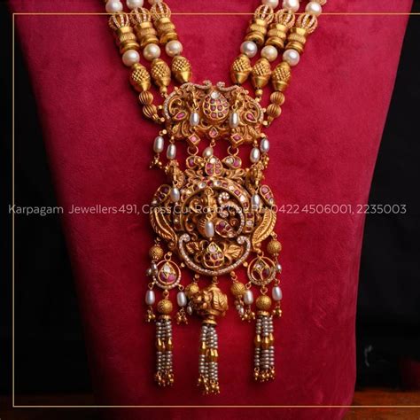All The Unique Antique Gold Jewellery Pieces Are Here South India Jewels