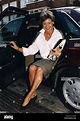 Sue Lawley the TV Presenter September 1990 mirrorpix Stock Photo - Alamy