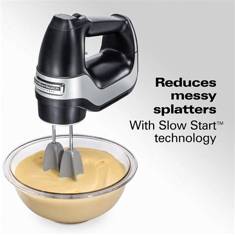 Hamilton Beach Professional 7 Speed Hand Mixer With Easy Clean Beaters