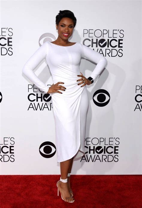 Jennifer Hudson Peoples Choice Awards Nice Dresses White Fashion