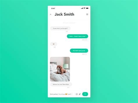 Direct Messaging App By Kat On Dribbble