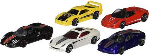 Hot Wheels 2014 Race Ferrari 5 Pack