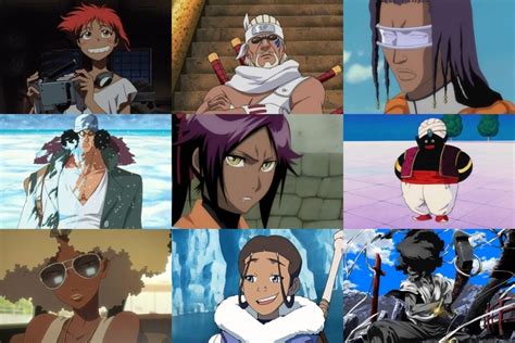 Best Black Anime Characters Of All Time