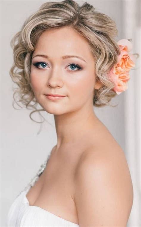 Unique Bridesmaid Hairstyles For Short Curly Hair Hairstyles