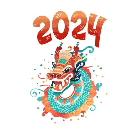 2024 Happy New Year Chinese Dragon Year Of The Dragon Lunar New Year