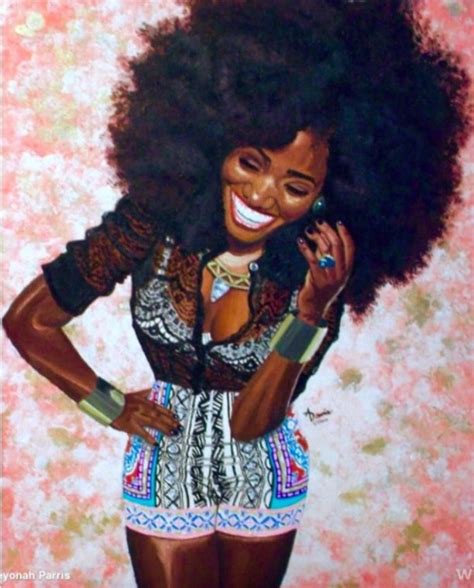 Natural Hair Art Natural Hair Art Black Art Black Women Art