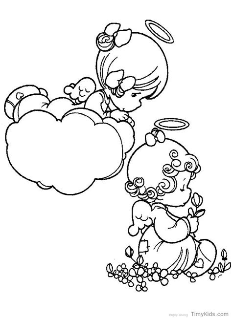 Angel Baby Coloring Pages At Getdrawings Free Download