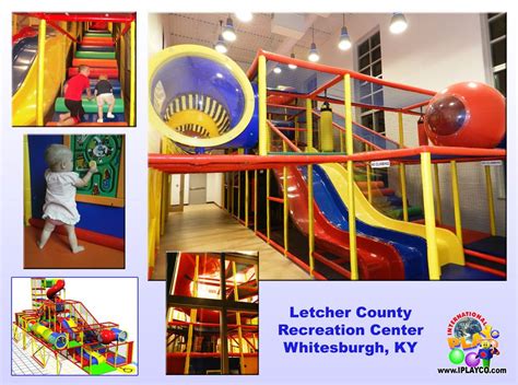 Great Indoor Play Structure At Letcher County Rec Center In Whitesburgh