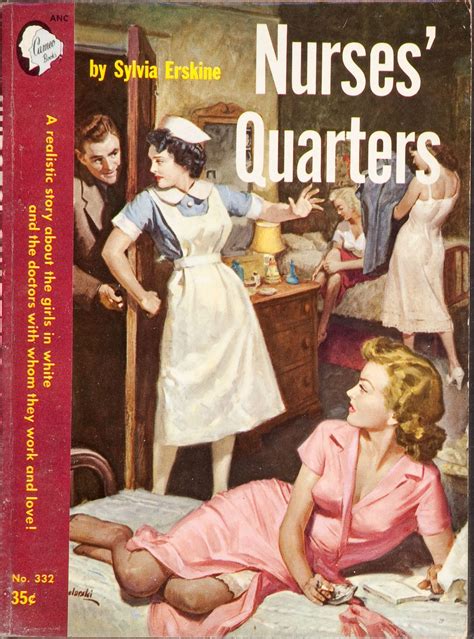 Nurses’ Quarters 1953 Pulp Covers