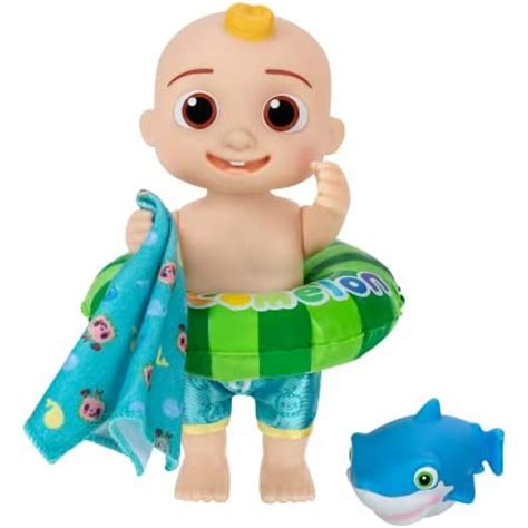 Cocomelon Splish Splash Jj Doll With Shark Bath