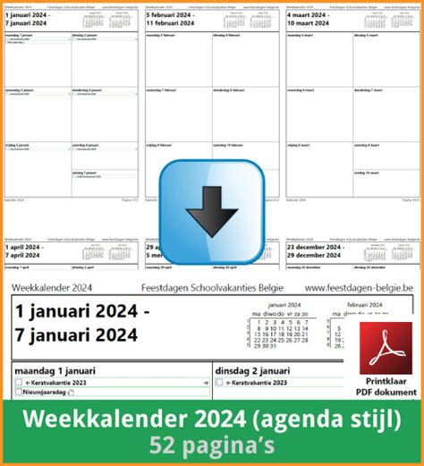 Kalenders 2024 Gratis Downloaden En Printen Feestdagen Belgie 2023
