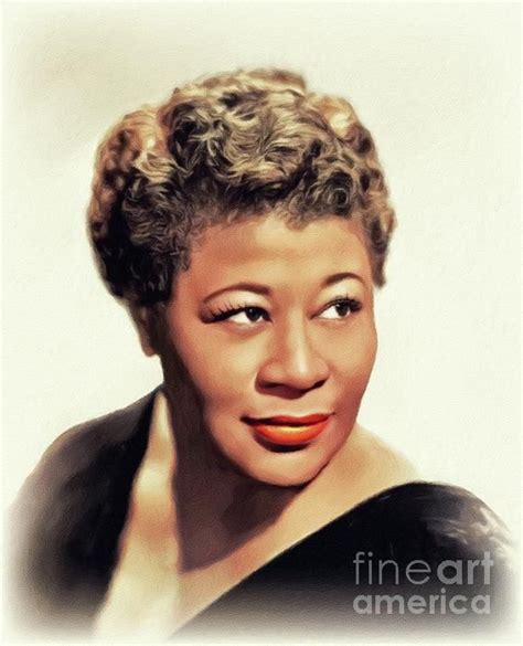 Ella Fitzgerald Music Legend By Esoterica Art Agency Music Legends