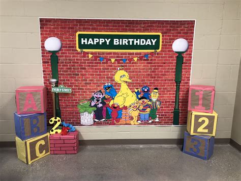 Sesame Street Birthday Party